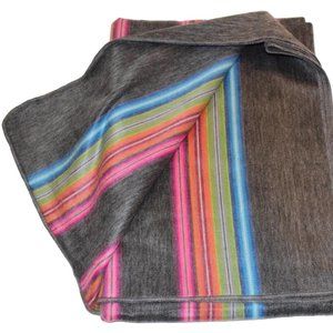 Handmade Alpaca blanket - Melissa Grey